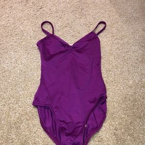 Motionwear petite adult purple leotard